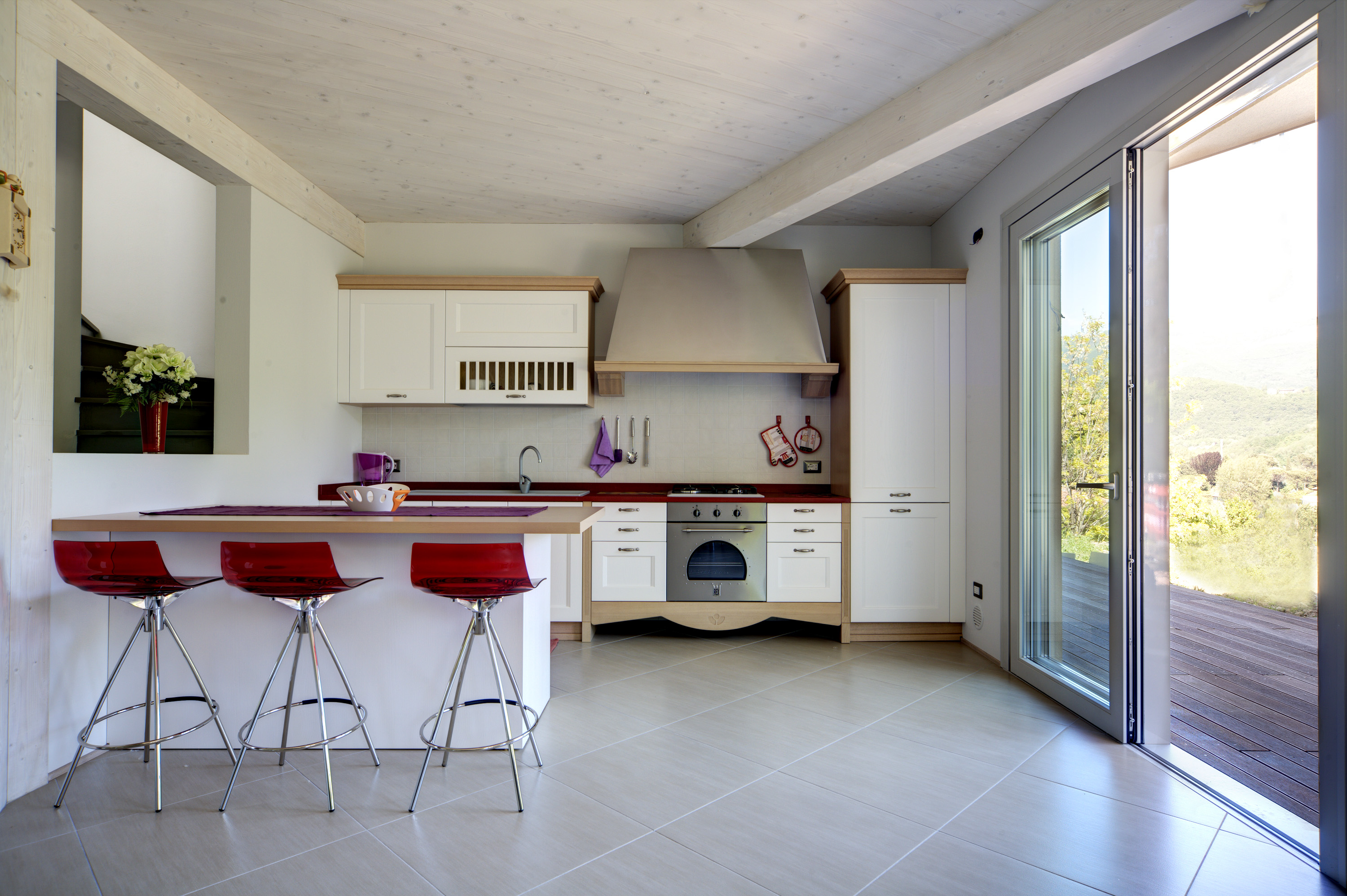 Casa-in-legno-prefabbricata-cucina-lecco