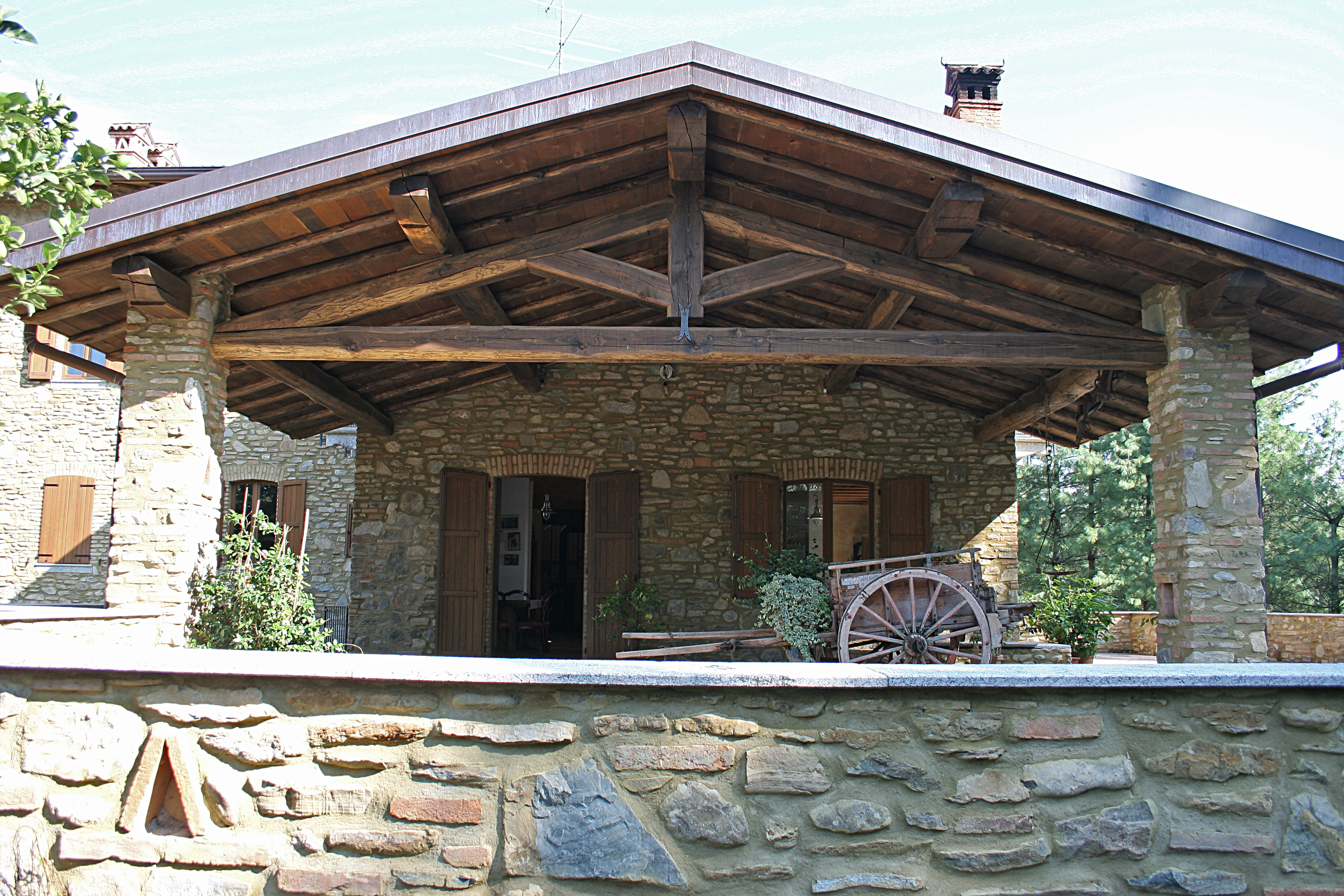 Tetto-in-legno-capriata-lecco