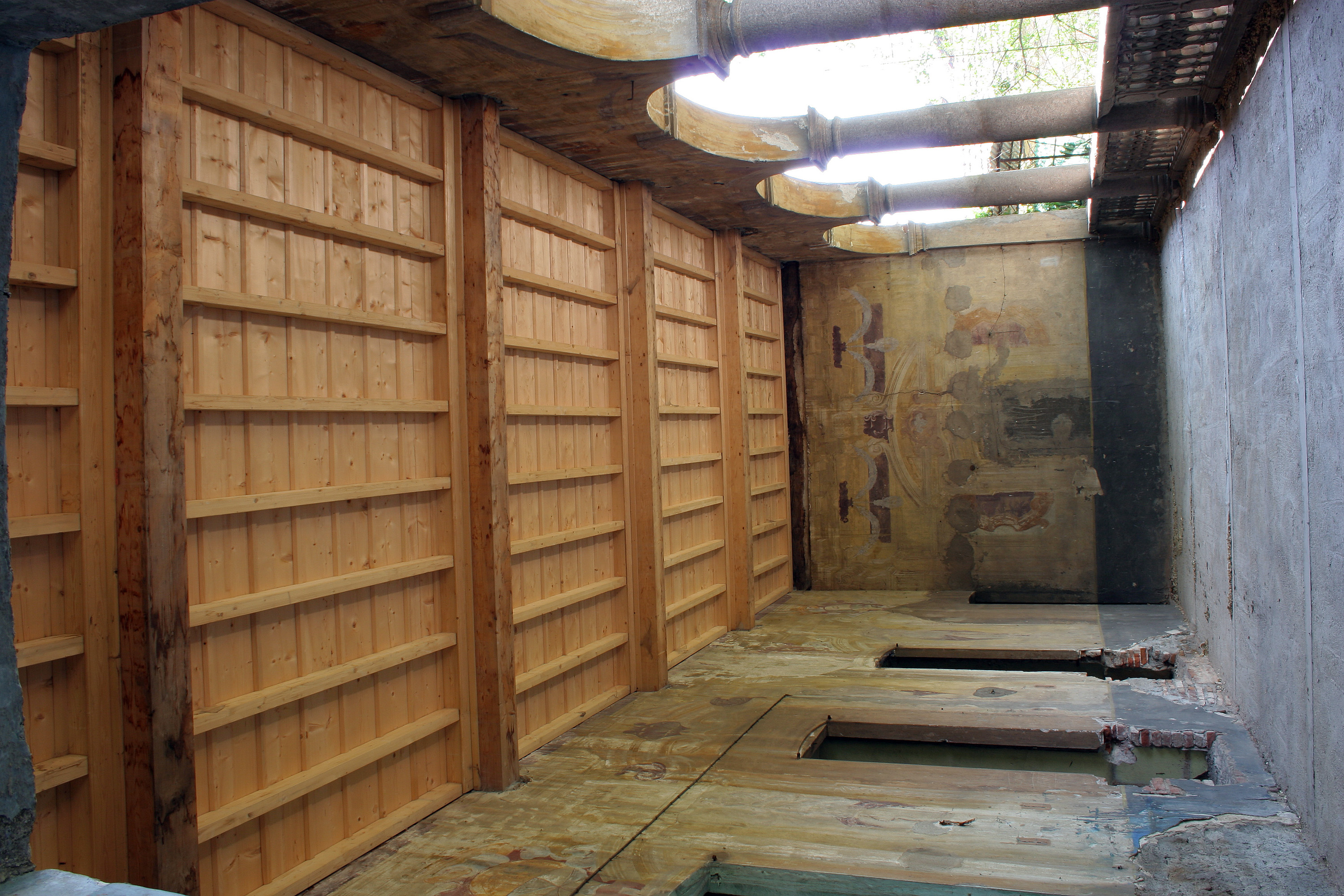 Solaio-in-legno-cassettoni-milano